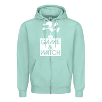 Seafoam game & watch tribute Zipper Hoodie - artisFamous