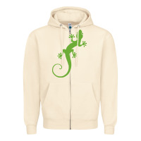 Sandshell gecko reptile Zipper Hoodie - artisFamous