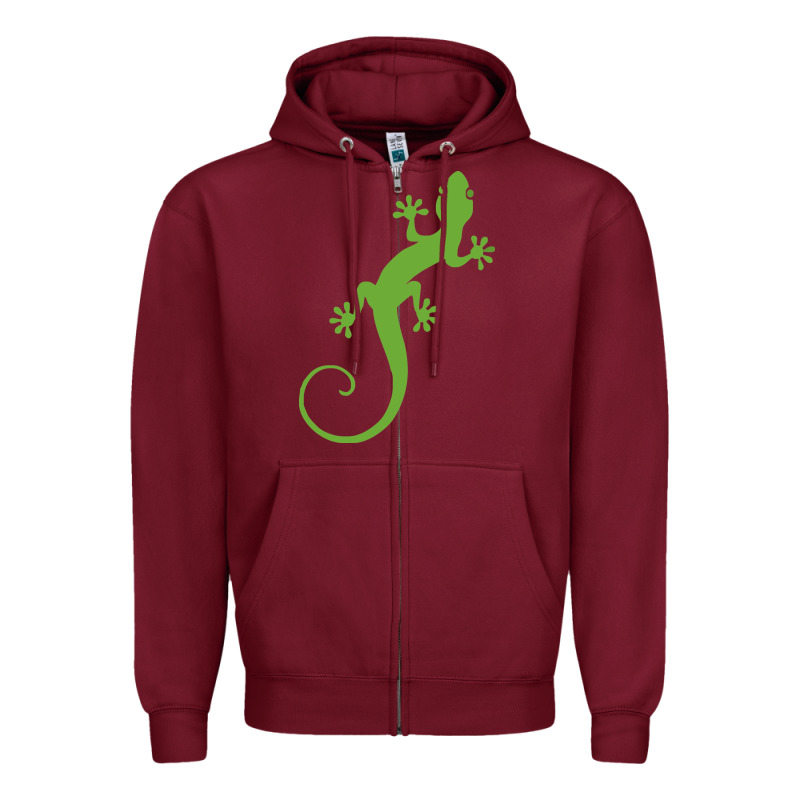 Gecko Reptile Zipper Hoodie by artisFamous | Teevron