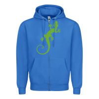 True Royal gecko reptile Zipper Hoodie - artisFamous