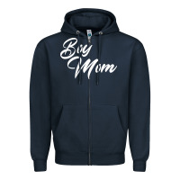 Navy boy mom Zipper Hoodie - artisFamous