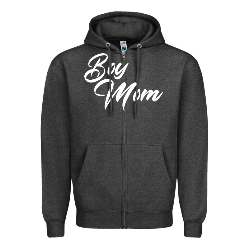 Boy Mom Zipper Hoodie by artisFamous | Teevron