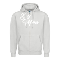 Dove Grey boy mom Zipper Hoodie - artisFamous