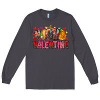 Smoke Nacho Valentine Long Sleeve Tee - CowhideDigitalArt
