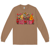 Toasted Coconut Nacho Valentine Long Sleeve Tee - CowhideDigitalArt