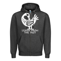 Charcoal Heather african adinkra sankofa Zipper Hoodie - artisFamous