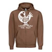 Chestnut african adinkra sankofa Zipper Hoodie - artisFamous