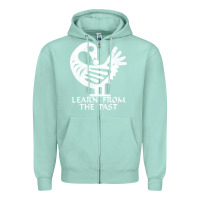 Seafoam african adinkra sankofa Zipper Hoodie - artisFamous