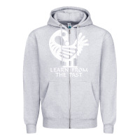 Heather Grey african adinkra sankofa Zipper Hoodie - artisFamous