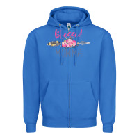 True Royal blessed momma Zipper Hoodie - artisFamous