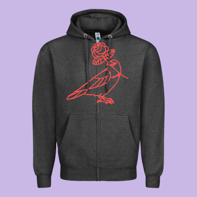 Democratic Socialists Of America Zipper Hoodie Designed By Artisfamous
