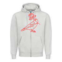 Dove Grey democratic socialists of america Zipper Hoodie - artisFamous