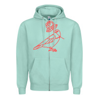 Seafoam democratic socialists of america Zipper Hoodie - artisFamous