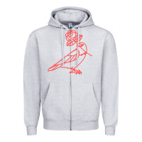 Heather Grey democratic socialists of america Zipper Hoodie - artisFamous