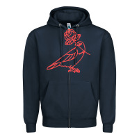 Navy democratic socialists of america Zipper Hoodie - artisFamous