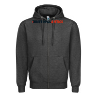 Charcoal Heather interpol antics crop top Zipper Hoodie - artisFamous