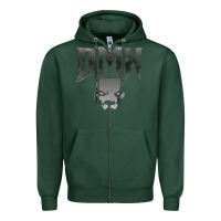 Sports Green dmx Zipper Hoodie - artisFamous