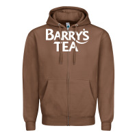 Chestnut barry's tea graphic Zipper Hoodie - artisFamous