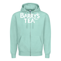 Seafoam barry's tea graphic Zipper Hoodie - artisFamous