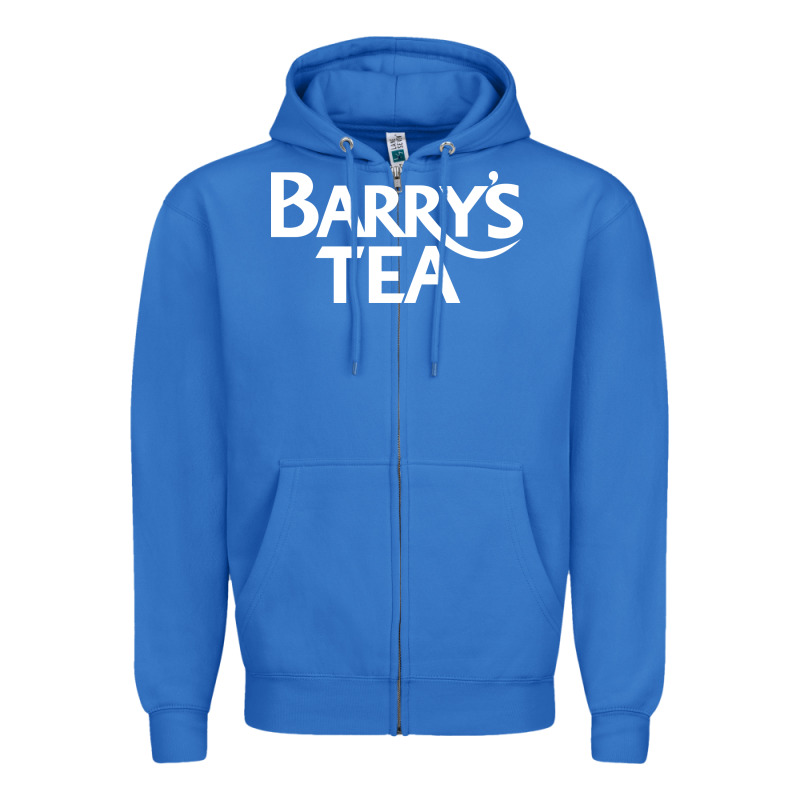 Barry's Tea Graphic Zipper Hoodie by artisFamous | Teevron