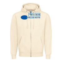 Sandshell blue note jazz music records Zipper Hoodie - artisFamous