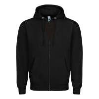 Black hands up pistol Zipper Hoodie - artisFamous