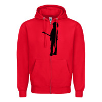 Red ro.b.e.r.t.  &' c.u.r.e'  smith  baseball ¾ sleeve t shirt Zipper Hoodie - artisFamous
