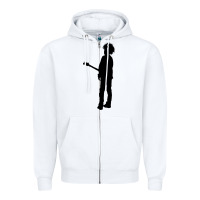 White ro.b.e.r.t.  &' c.u.r.e'  smith  baseball ¾ sleeve t shirt Zipper Hoodie - artisFamous