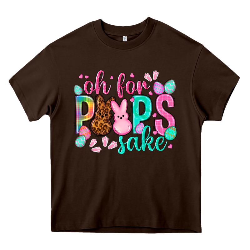 Oh For Peeps Sake Easter Day Heavy Core Tee by HowdyJamesFarm | Teevron