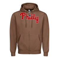 Chestnut baseball philly Zipper Hoodie - artisFamous