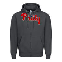 Smoke baseball philly Zipper Hoodie - artisFamous