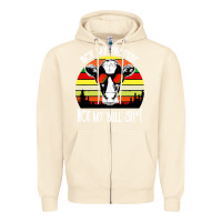 Sandshell vintage not my pasture not my bull cow Zipper Hoodie - artisFamous