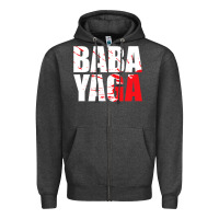 Charcoal Heather action film lovers   ba.b.a   y.a.g.a  gear t shirt Zipper Hoodie - artisFamous
