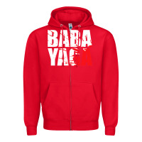Red action film lovers   ba.b.a   y.a.g.a  gear t shirt Zipper Hoodie - artisFamous