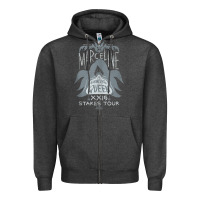 Charcoal Heather adventure time mar.ce.li.ne vampire qu.e.e.n post  t shirt Zipper Hoodie - artisFamous