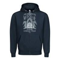 Navy adventure time mar.ce.li.ne vampire qu.e.e.n post  t shirt Zipper Hoodie - artisFamous