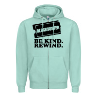 Seafoam blockbuster be kind rewind Zipper Hoodie - artisFamous