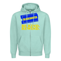 Seafoam blockbuster be kind rewind Zipper Hoodie - artisFamous