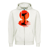 Oatmeal Heather karate and kung fu Zipper Hoodie - artisFamous