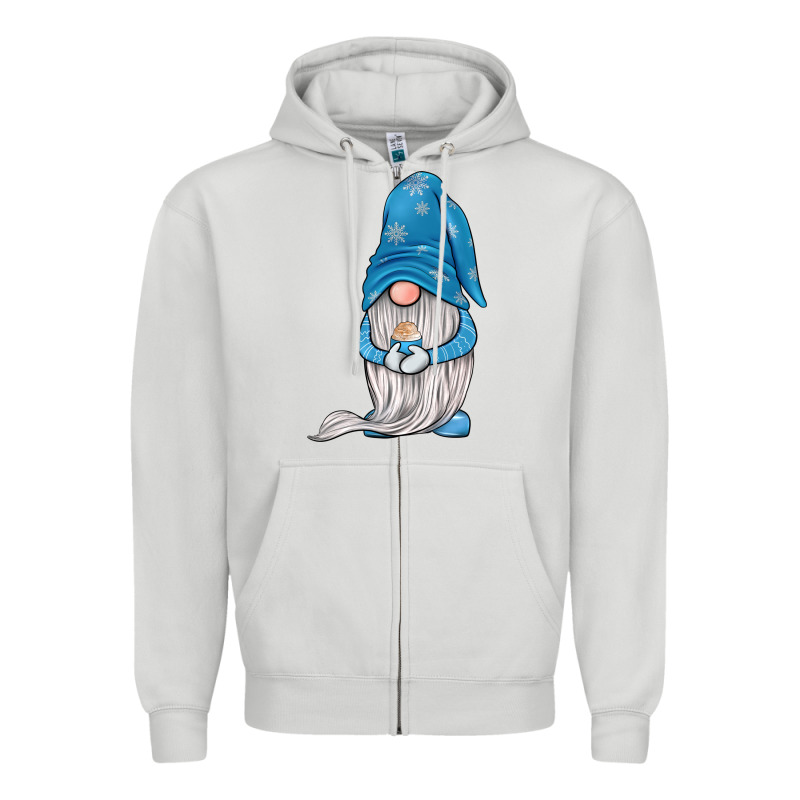 Winter Gnome Zipper Hoodie by JahusDesignShop | Teevron