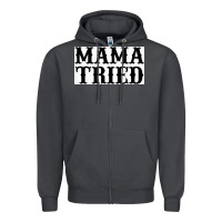 Smoke Mama Tried Zipper Hoodie - artisFamous