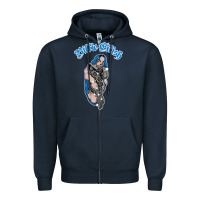 Navy b.i.l.l.i.e  e i.li.s.h  official  bling  t shirt Zipper Hoodie - artisFamous