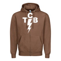 Chestnut taking care of business rock n roll Zipper Hoodie - artisFamous