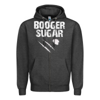 Charcoal Heather co.ca.i.n.e    b.o.o.g.er   sugar the original t shirt Zipper Hoodie - artisFamous