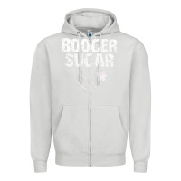 Dove Grey co.ca.i.n.e    b.o.o.g.er   sugar the original t shirt Zipper Hoodie - artisFamous