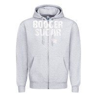 Heather Grey co.ca.i.n.e    b.o.o.g.er   sugar the original t shirt Zipper Hoodie - artisFamous