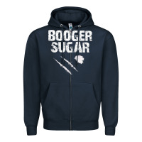 Navy co.ca.i.n.e    b.o.o.g.er   sugar the original t shirt Zipper Hoodie - artisFamous
