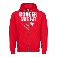 Red co.ca.i.n.e    b.o.o.g.er   sugar the original t shirt Zipper Hoodie - artisFamous
