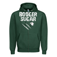 Sports Green co.ca.i.n.e    b.o.o.g.er   sugar the original t shirt Zipper Hoodie - artisFamous