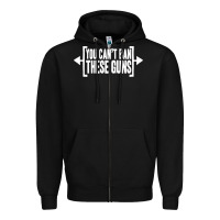 Black you can't ban these guns Zipper Hoodie - artisFamous